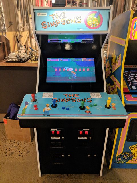 The Simpsons Arcade Game